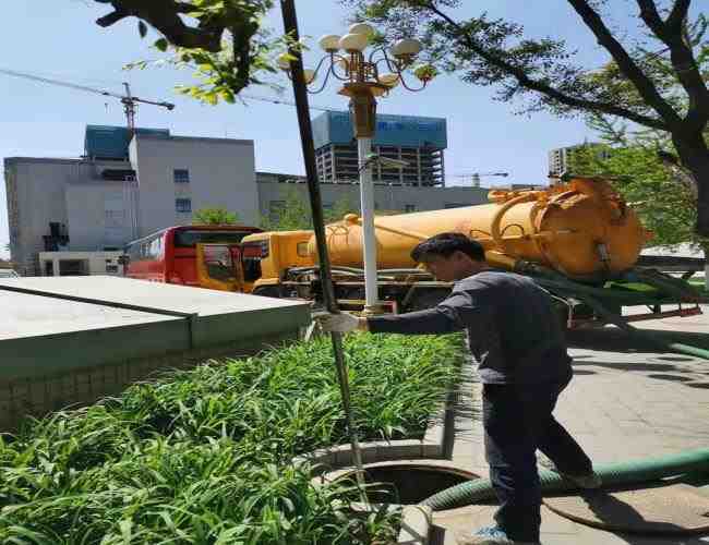 抽污水的流程