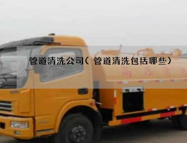 管道清洗公司(管道清洗包括哪些) 管道清洗公司(管道清洗包括哪些)