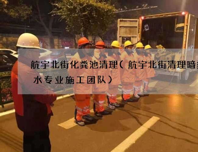 航宇北街化粪池清理(航宇北街清理暗渠废水专业施工团队)