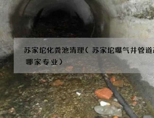 苏家坨化粪池清理(苏家坨曝气井管道疏通哪家专业)