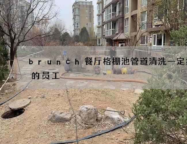 brunch餐厅格栅池管道清洗一定拥有的员工