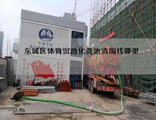 东城区体育馆路化粪池清掏找哪里