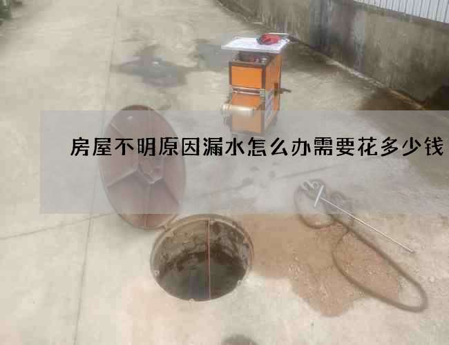 房屋不明原因漏水怎么办需要花多少钱
