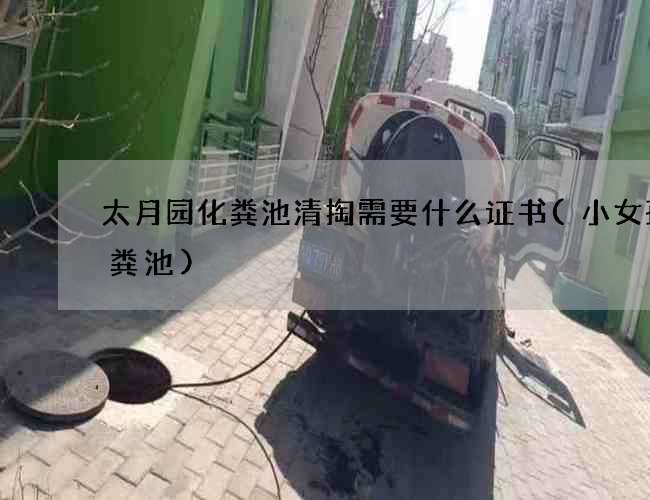 太月园化粪池清掏需要什么证书(小女孩化粪池)