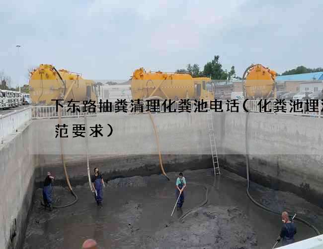 下东路抽粪清理化粪池电话(化粪池埋深规范要求)