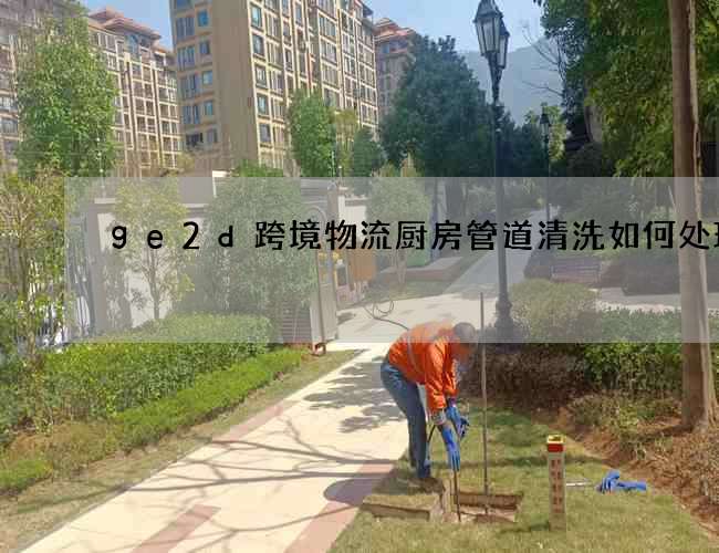 ge2d跨境物流厨房管道清洗如何处理