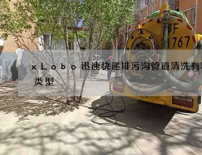 xLobo迅速快递排污沟管道清洗有哪些类型