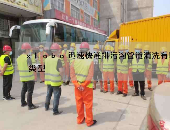 xLobo迅速快递排污沟管道清洗有哪些类型