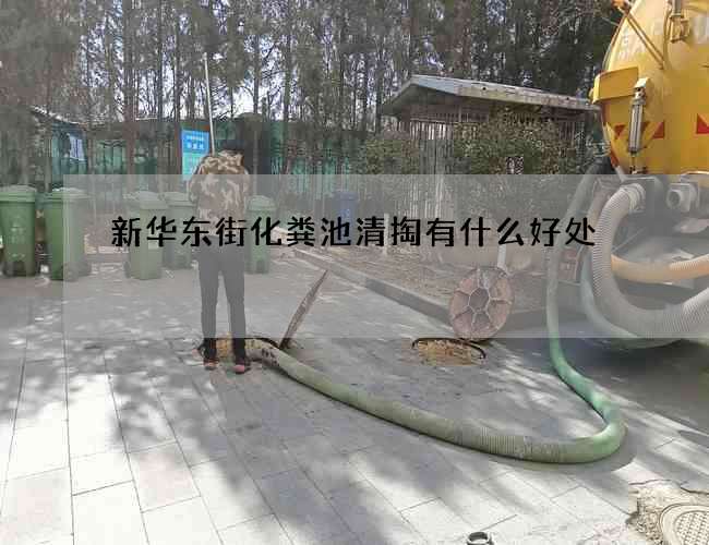 新华东街化粪池清掏有什么好处