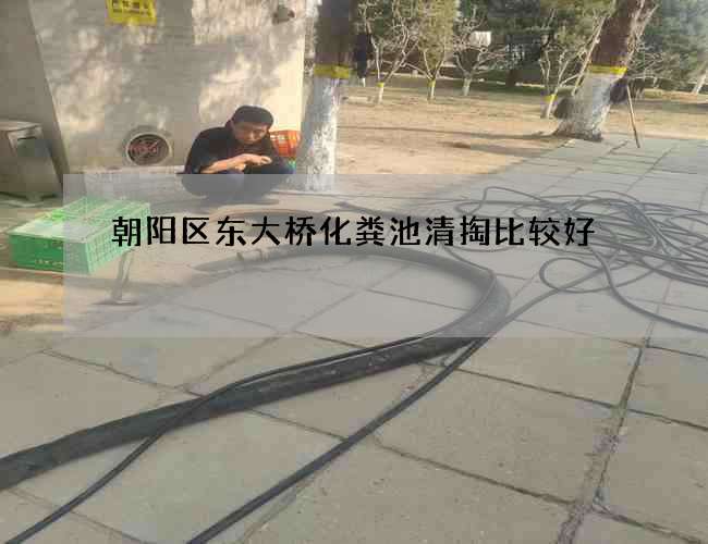 朝阳区东大桥化粪池清掏比较好